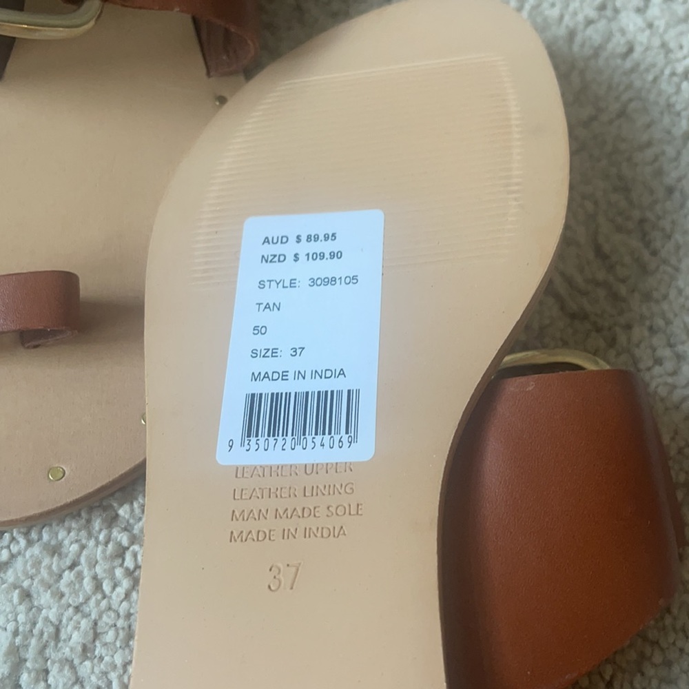 Seed Australia brand new leather sandals! - Picture 6 of 8